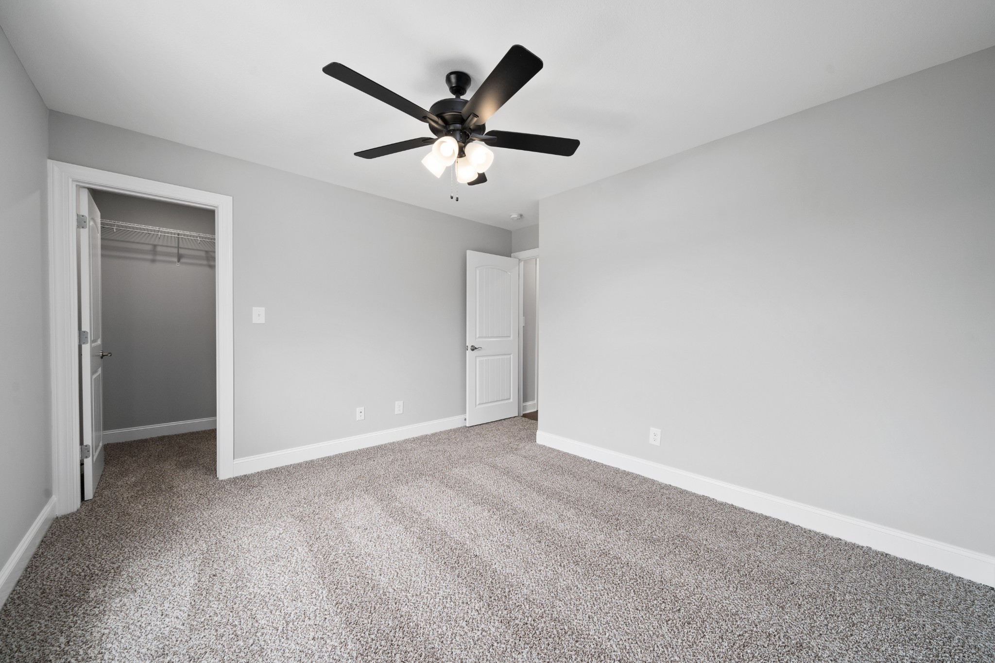 267 Alonzo Place Cunningham, TN 37052 - Photo 34 of 40 an empty room with closet and fan