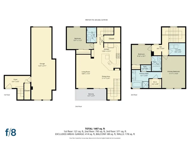 $1,099,000 | 846 Font Terrace, San Jose, CA 95126