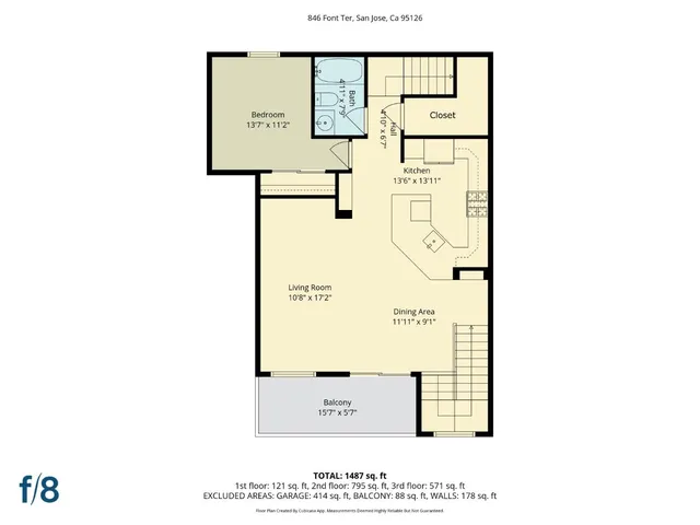 $1,099,000 | 846 Font Terrace, San Jose, CA 95126