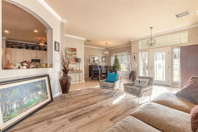 a bedroom with furniture and a fireplace