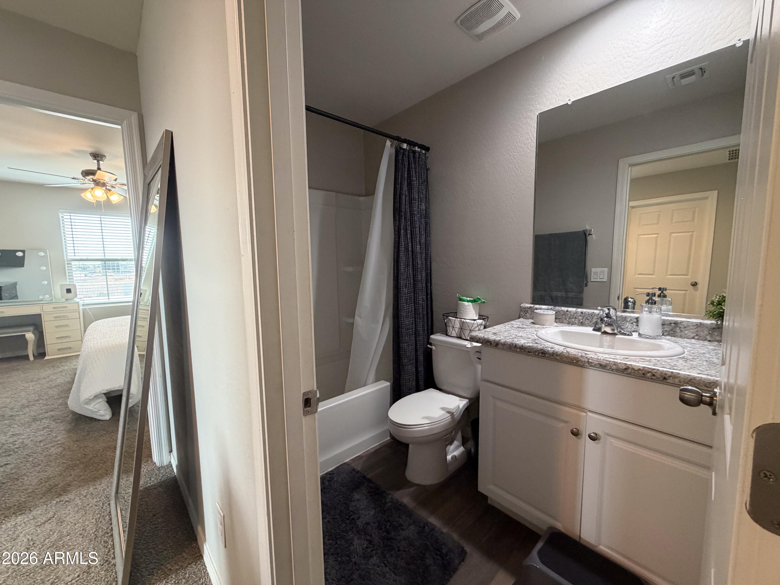 5480 Fulton Street Phoenix, AZ 85043 - Photo 52 of 63 a bathroom with a sink toilet and shower