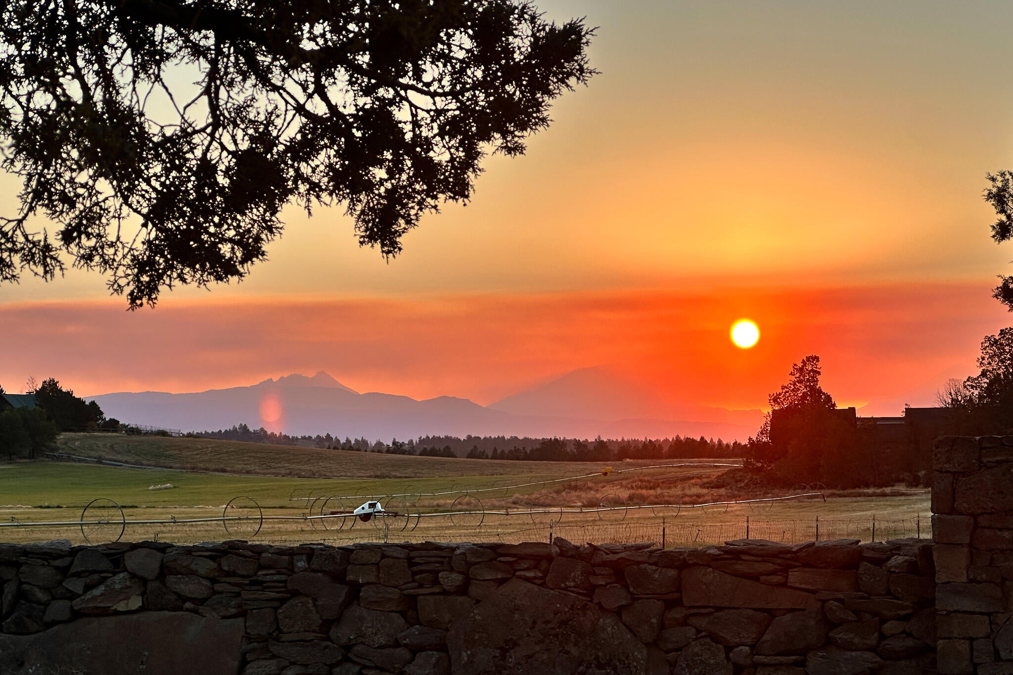 66405 Cline Falls Road Bend, OR 97703 - Photo 58 of 58 Sunset view across Field