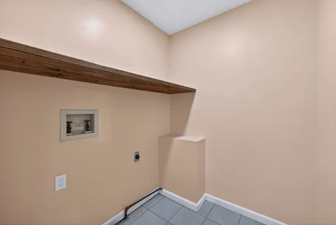 a view of a wooden deck