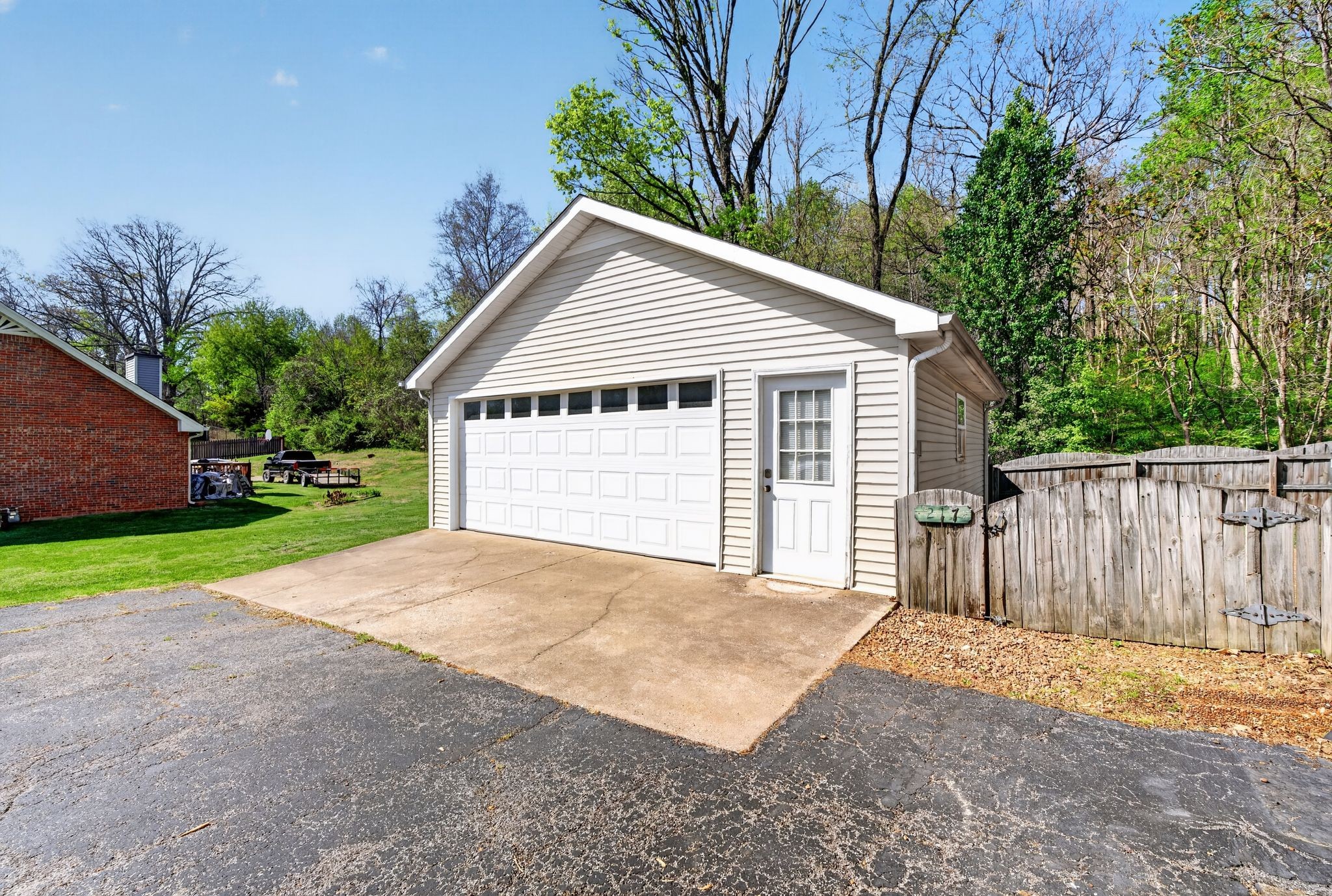 217 Timberlake Drive Springfield, TN 37172 - Photo 28 of 31 a front view of a house with a yard and garage