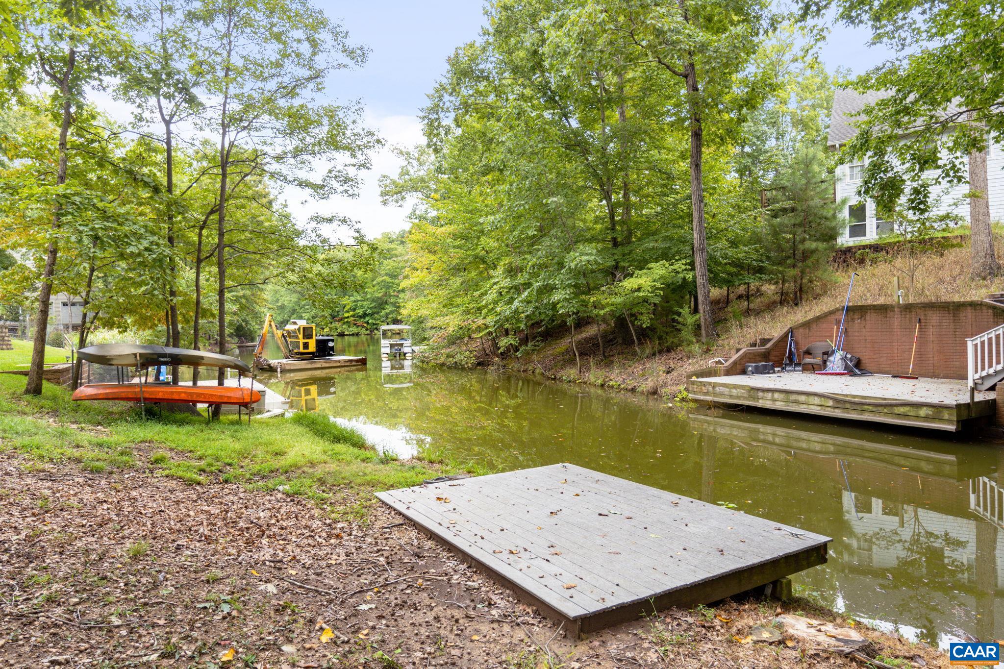 17 Amethyst Road Palmyra, VA 22963 - Photo 10 of 29 a view of a lake with houses
