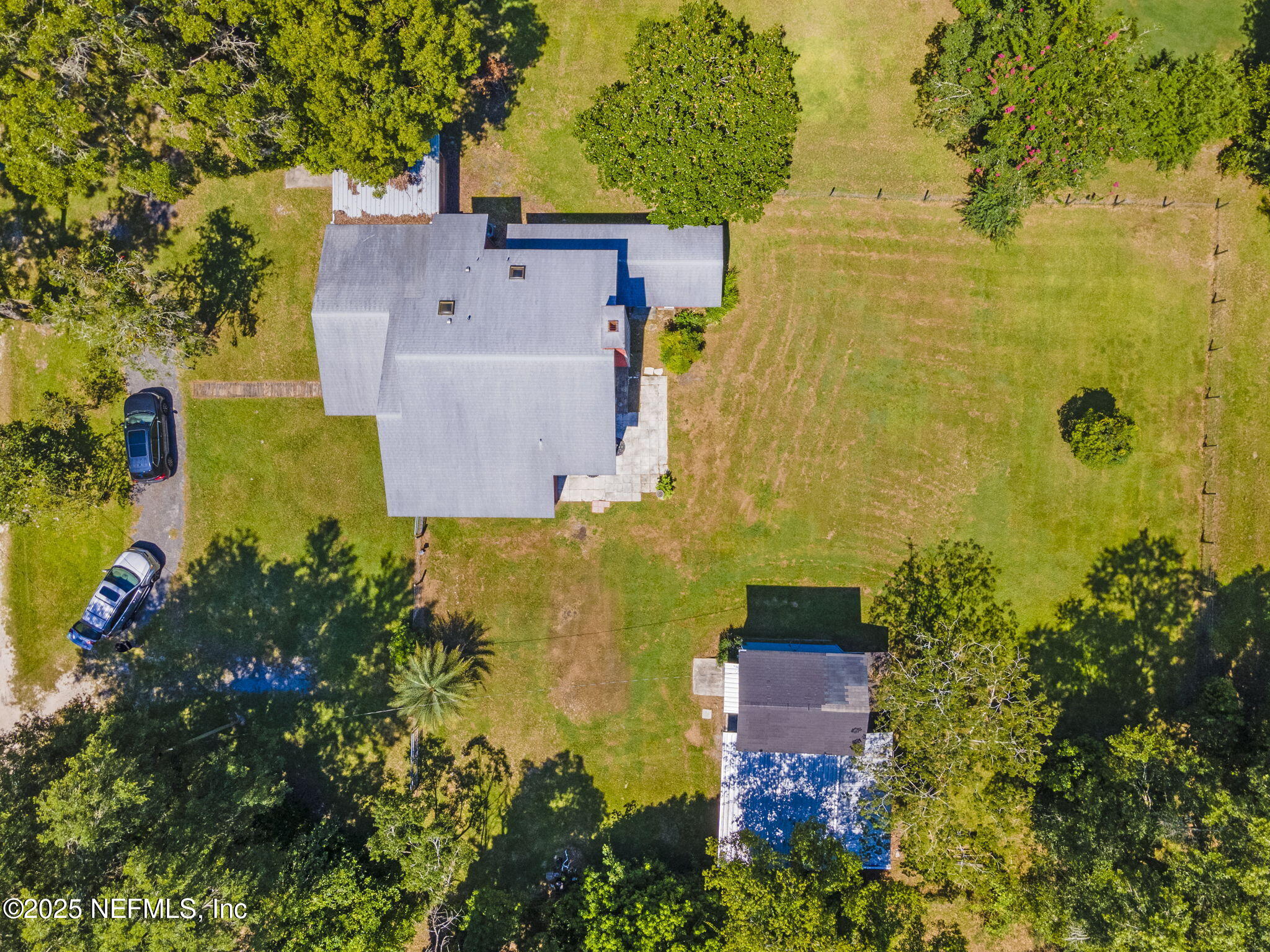 6183 George Hodges Road Macclenny, FL 32063 - Photo 80 of 97 an aerial view of a house with a yard