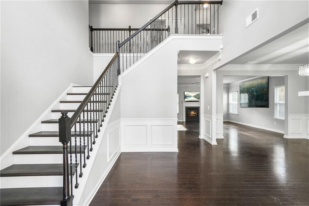 200 Cherokee Reserve Circle Canton, GA 30115 - Photo 5 of 50 a view of entryway and hall with wooden floor
