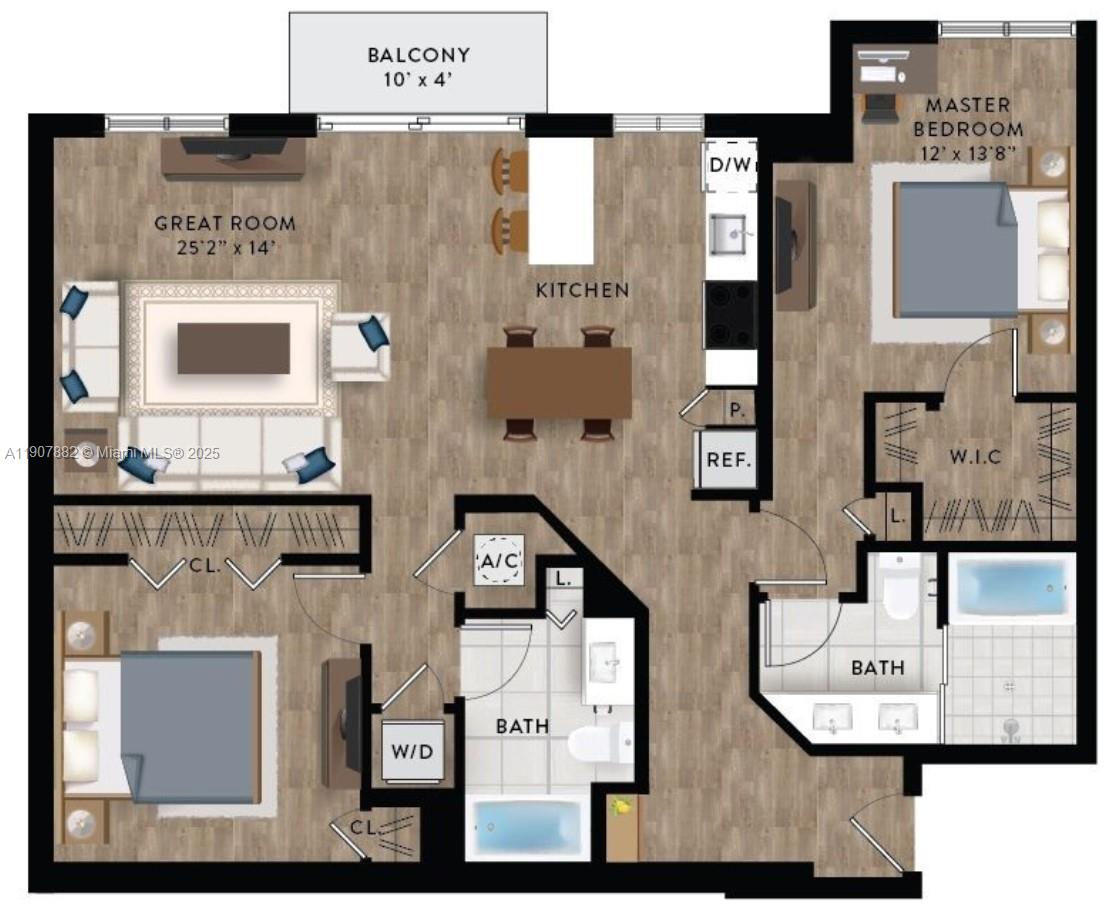 221 Southwest 12th Street, Unit 416 Miami, FL 33130 - Photo 3 of 31 view of rooftop