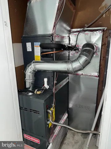 a room with storage and utility