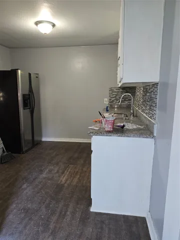 a bathroom with a sink and a vanity