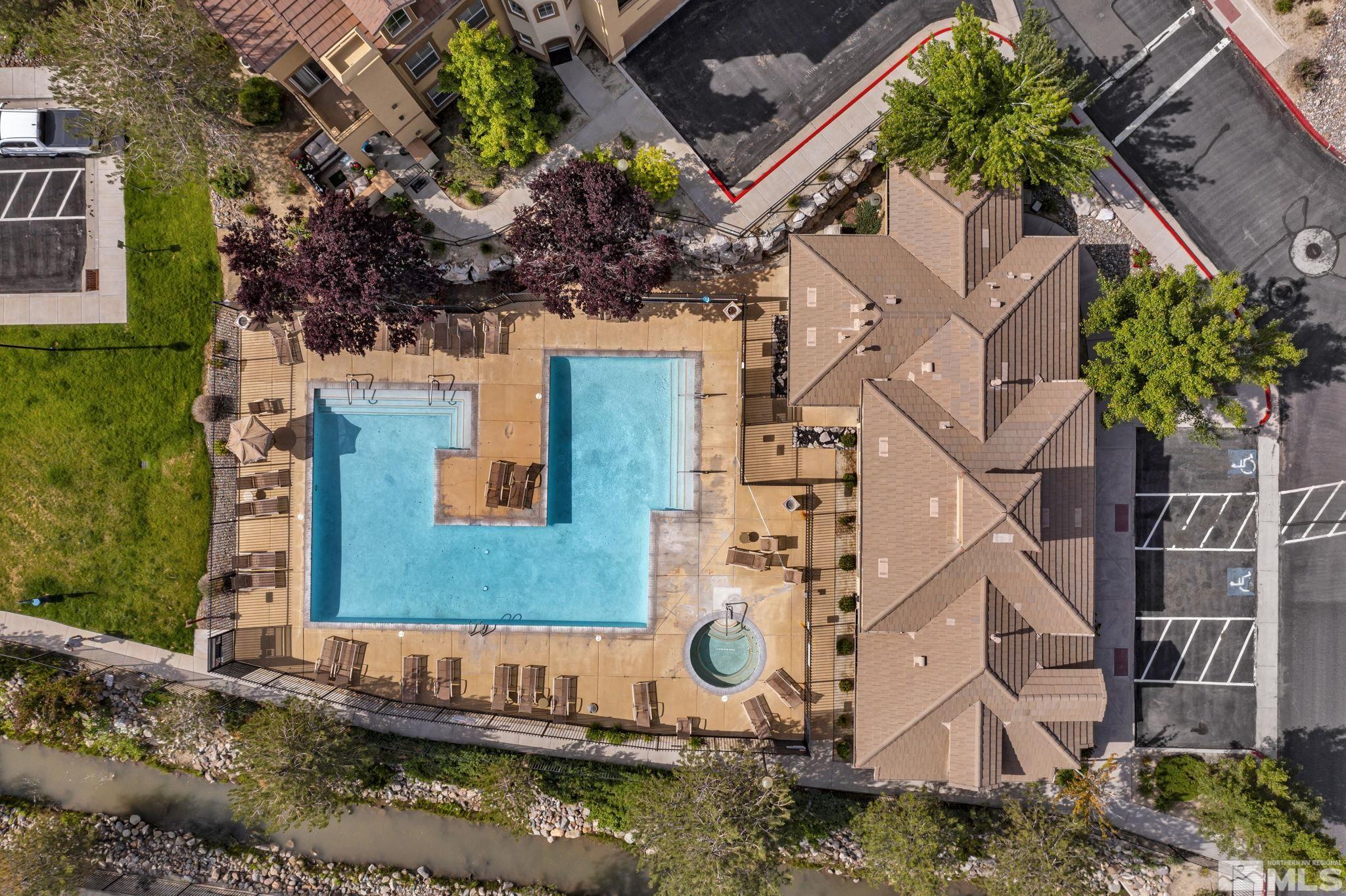 17000 Wedge Parkway, Unit 3422 Reno, NV 89511 - Photo 36 of 39 an aerial view of a house with a yard basket ball court and outdoor seating
