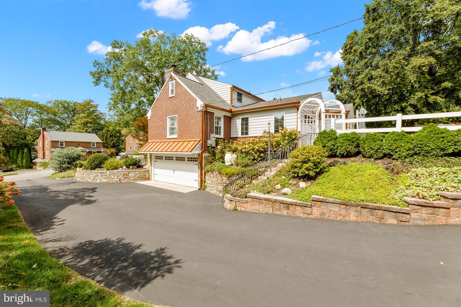 517 Georgian Road Glenside, PA 19038 - Photo 72 of 80 Charming home with lush landscaping.