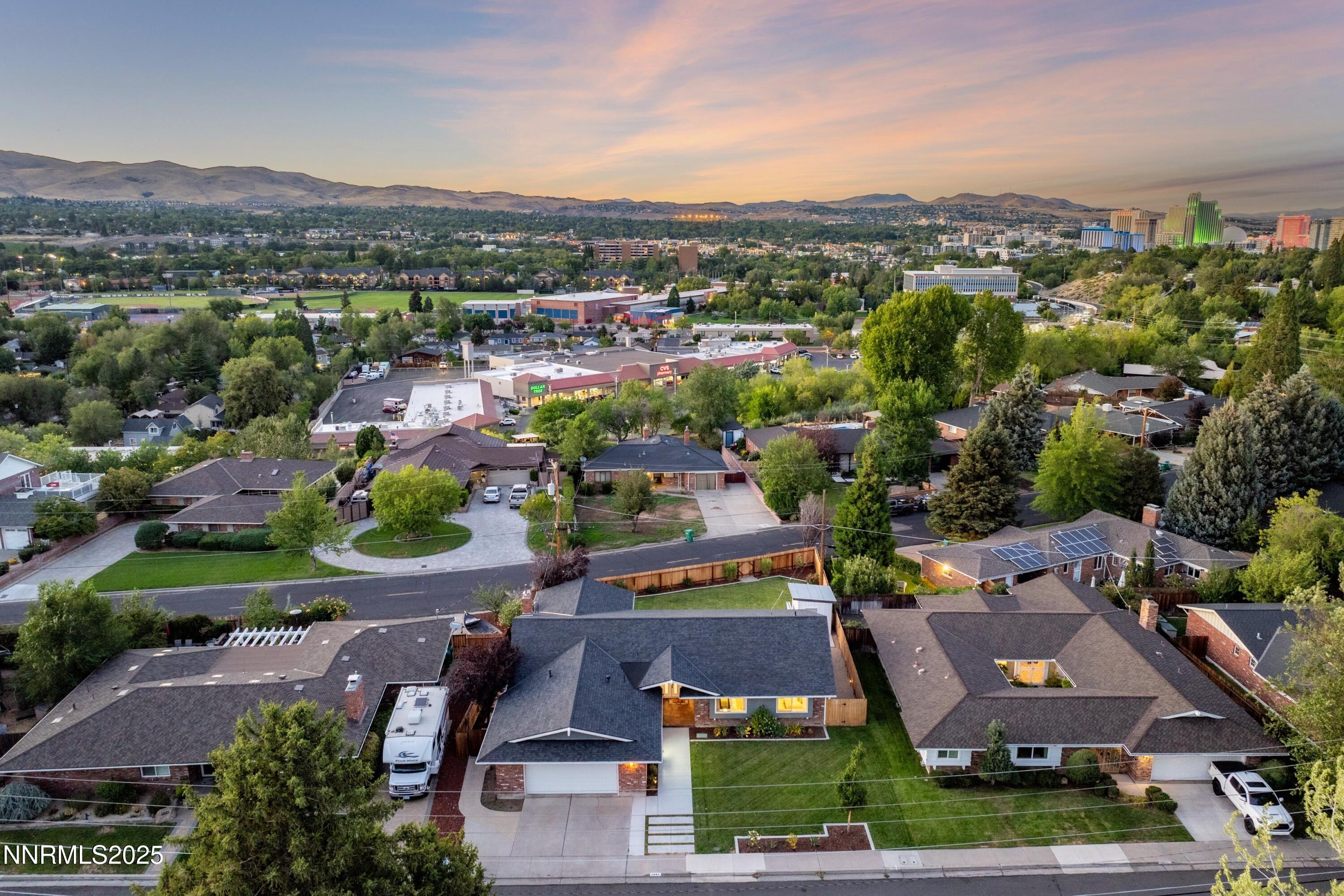1401 Monroe Street Reno, NV 89509 - Photo 42 of 43 an aerial view of a city