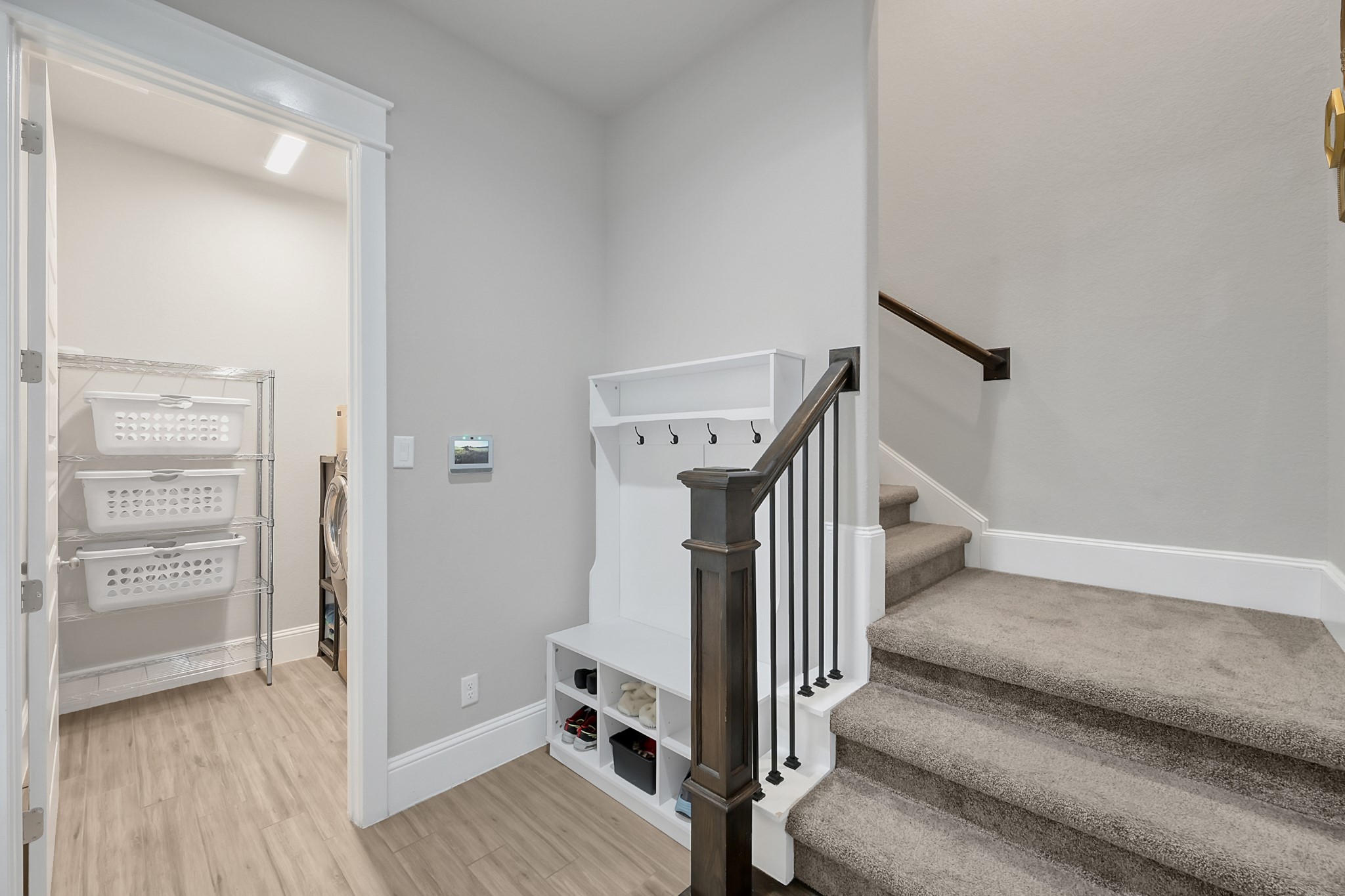 2223 Pintail Lane Conroe, TX 77384 - Photo 24 of 39 Stairs to Flexspace