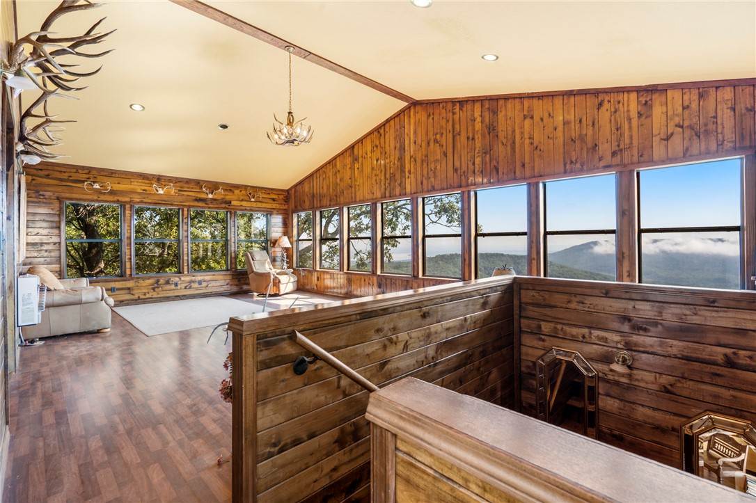0 Spring Mountain Delaware, AR 72835 - Photo 5 of 33 2nd story living room of the cabin