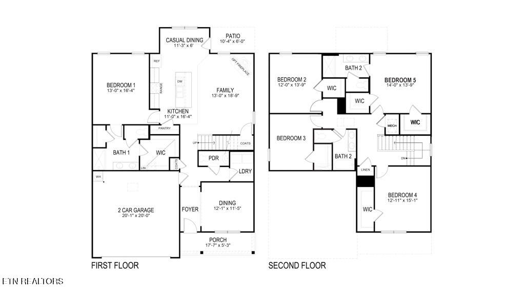 506 Villages At Hinds Crk Lane Clinton, TN 37716 - Photo 2 of 2 Salem Tradition Floor plan