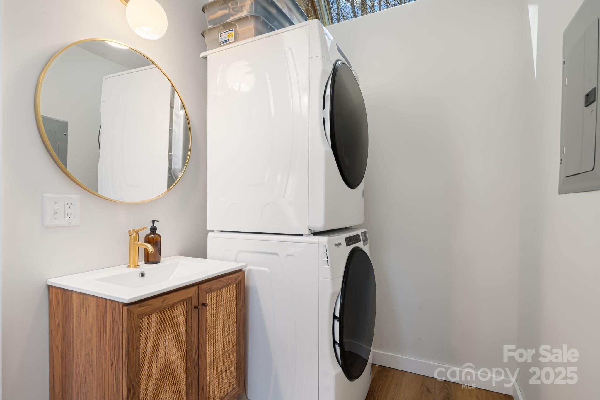 1877 Secluded Valley Road Marshall, NC 28753 - Photo 12 of 31 a utility room with dryer and washer