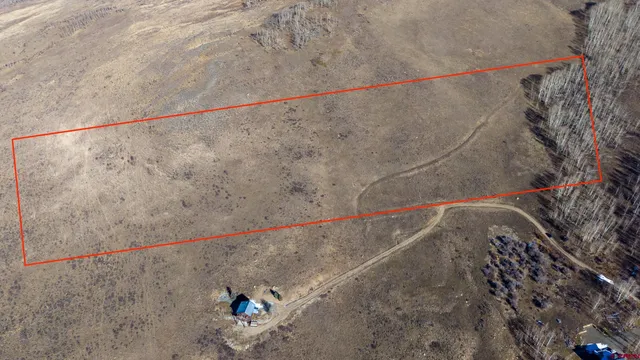 a view of a lake with a mountain in the background