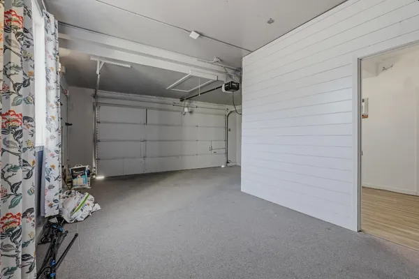 a view of a room with an empty space