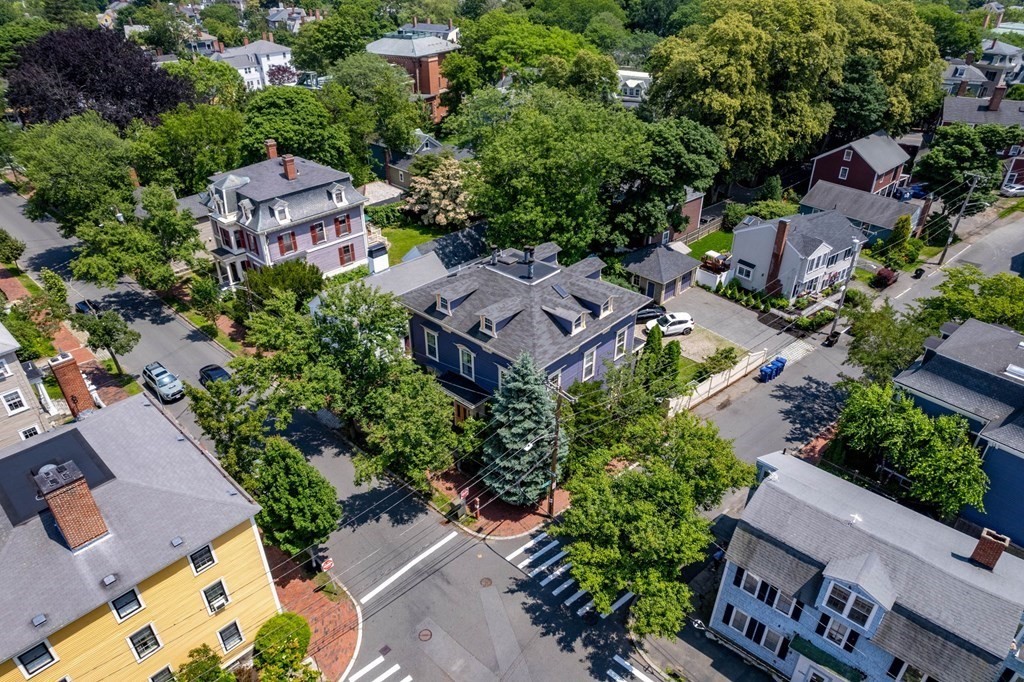 145 Federal Street, Unit 3 Salem, MA 01970 - Photo 19 of 21 an aerial view of a house with a yard