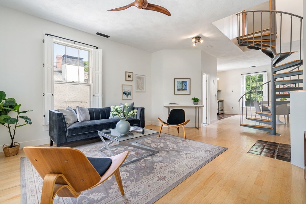 145 Federal Street, Unit 3 Salem, MA 01970 - Photo 2 of 21 a living room with furniture and a table