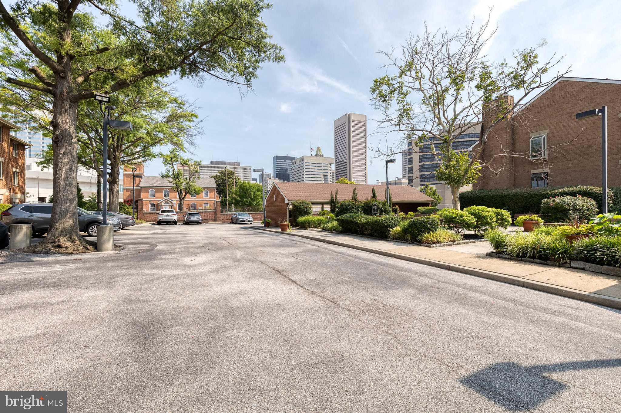 425 South Sharp Street, Unit R 15 Baltimore, MD 21201 - Photo 27 of 29 a view of a street with a building in the background