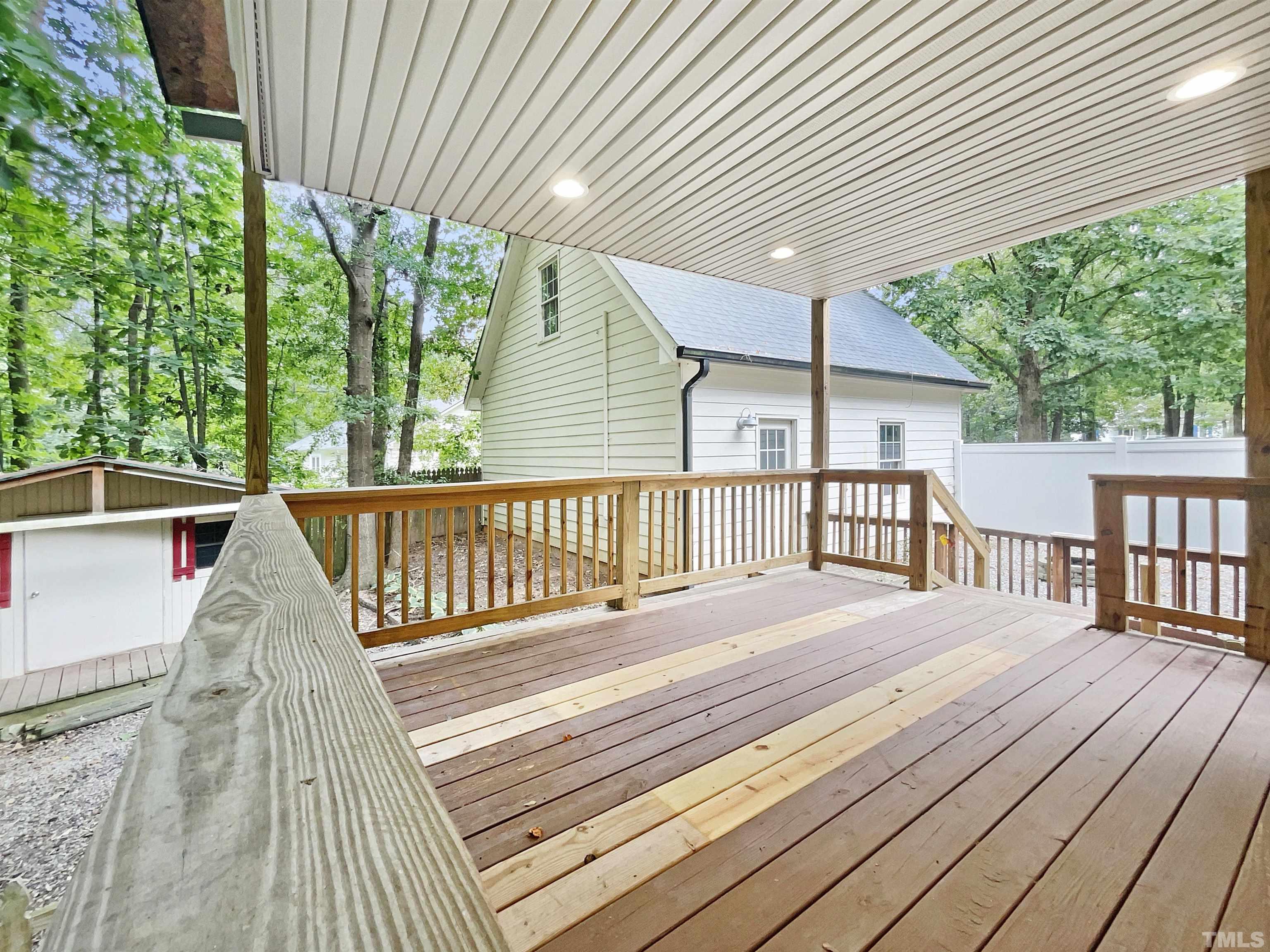 2025 Canterbury Road Clayton, NC 27520 - Photo 17 of 18 a view of a roof deck