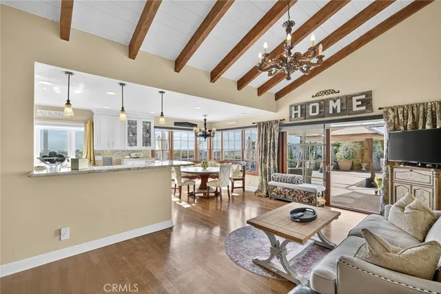 a building outdoor space with patio furniture and garden