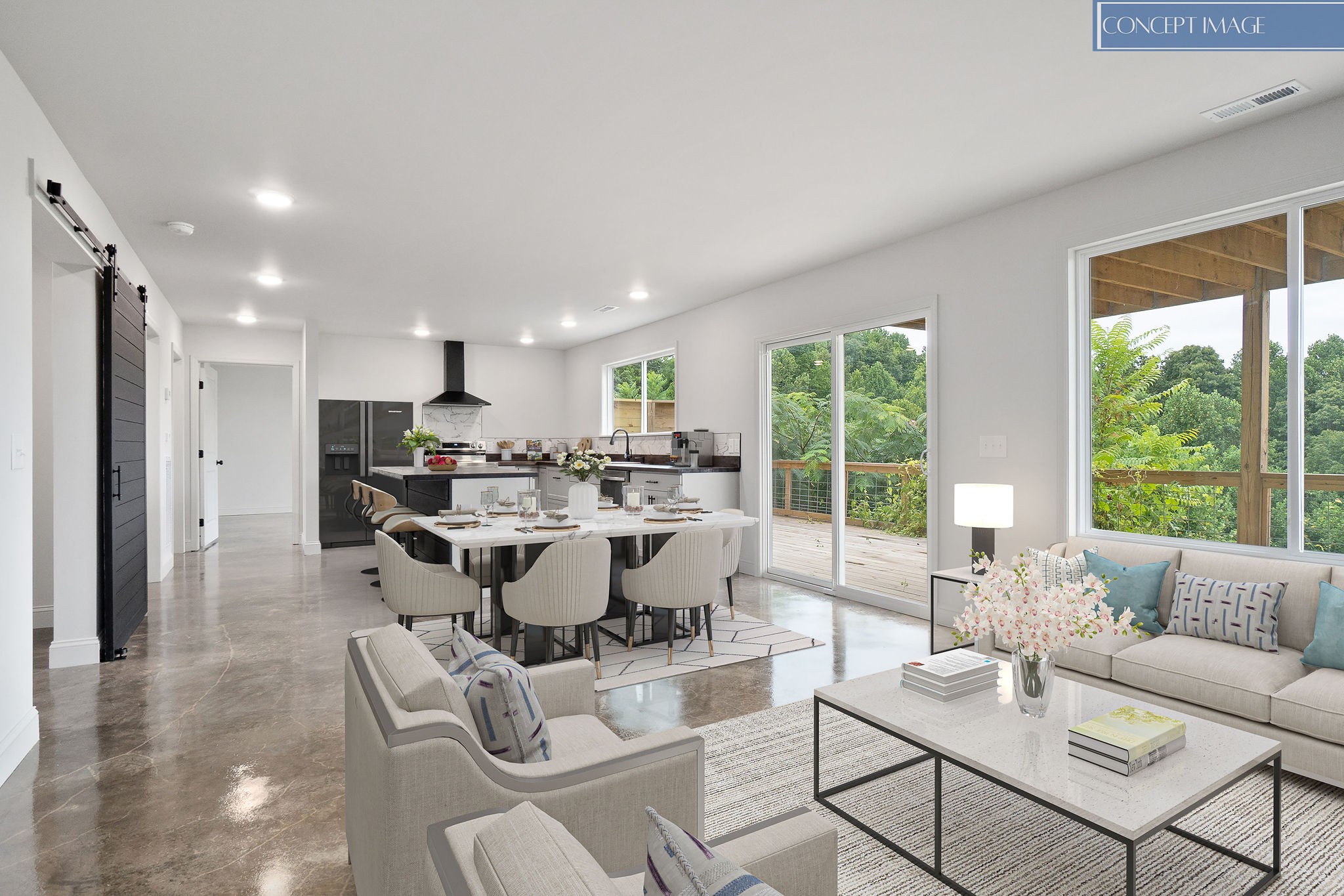 1124 Dale Ridge Road Dowelltown, TN 37059 - Photo 2 of 69 a view of a dining room with furniture window and outside view