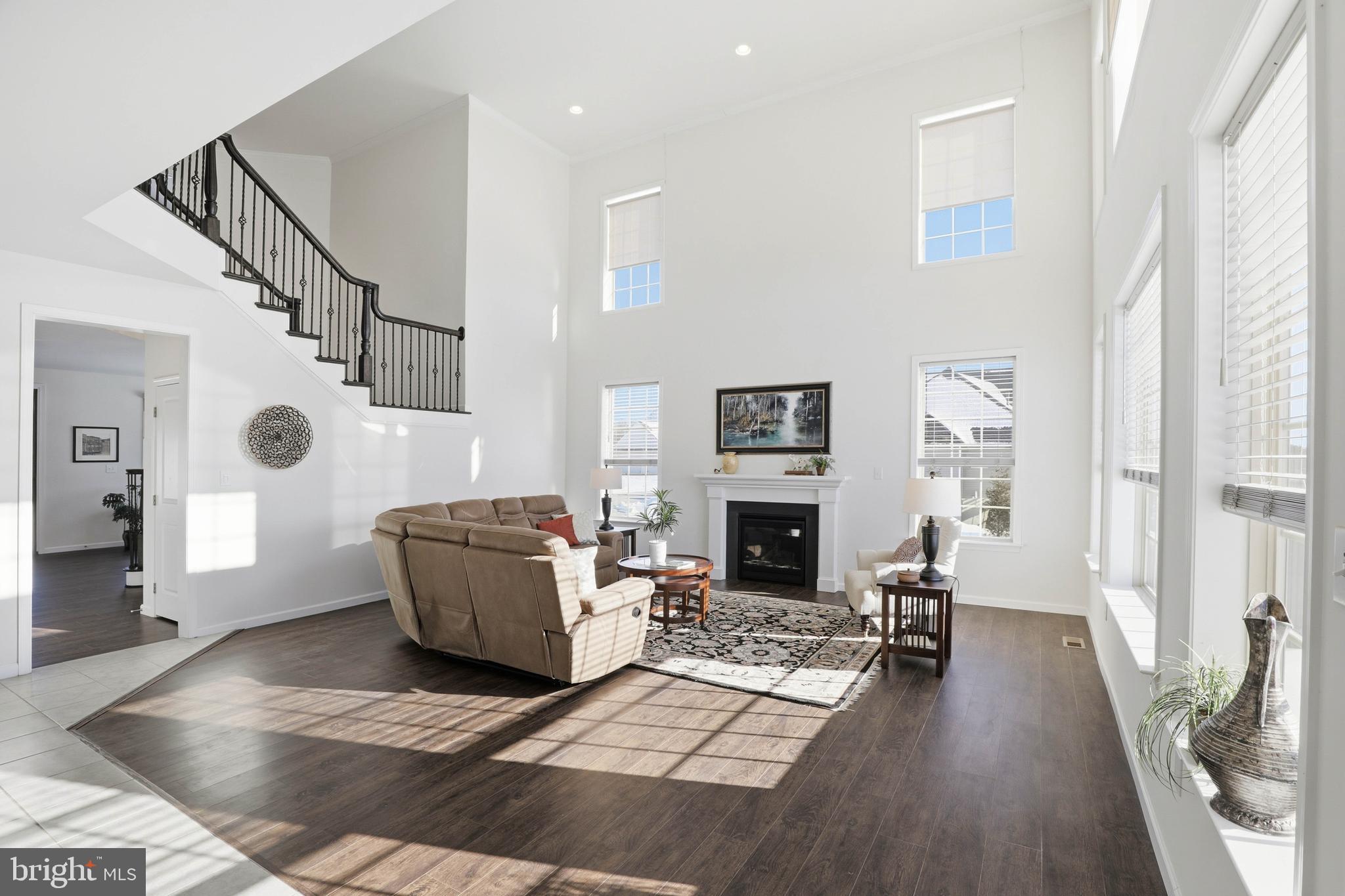 454 East Delp Road Lancaster, PA 17601 - Photo 3 of 78 a living room with furniture and a fireplace
