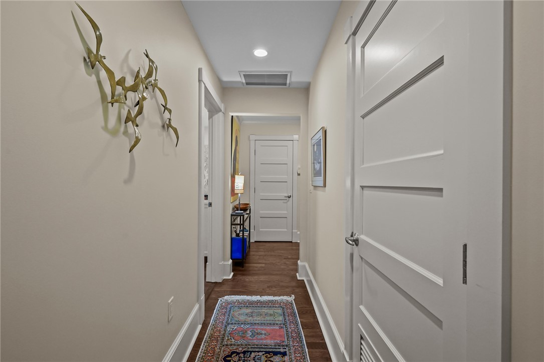 423 Hope Street, Unit 1A Bristol, RI 02809 - Photo 39 of 45 Hallway from Primary looking down to Entry