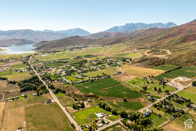 Undisclosed Address Midway, UT 84049 - Photo 17 of 28 Aerial view of sparsely populated area with a water and mountain view