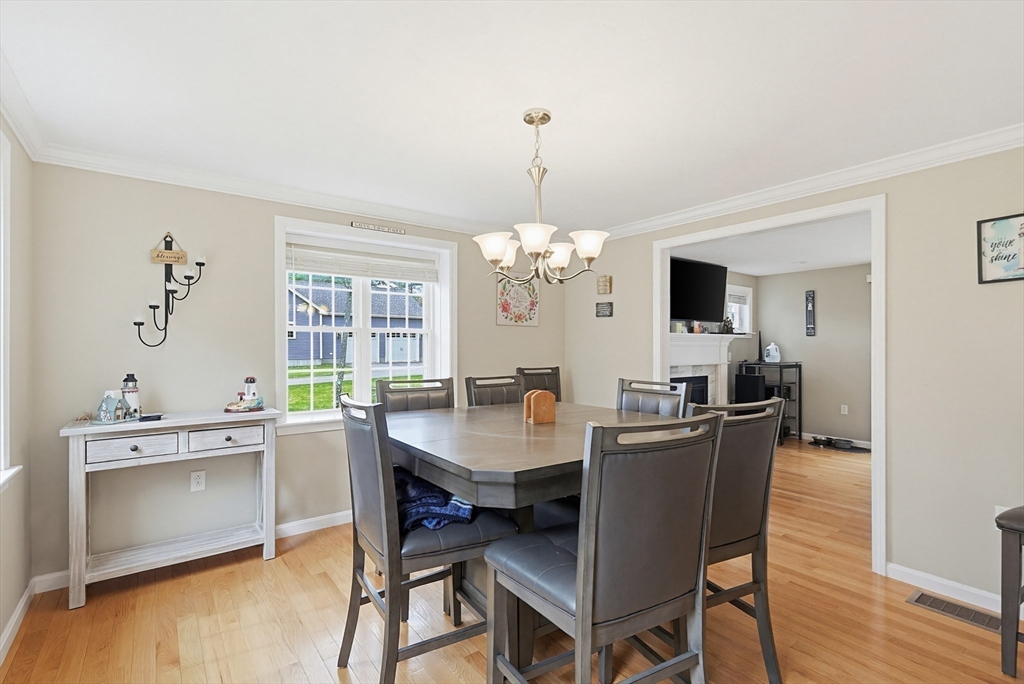 24 Reservoir Road Pembroke, MA 02359 - Photo 20 of 42 a view of a dining room with furniture window and wooden floor