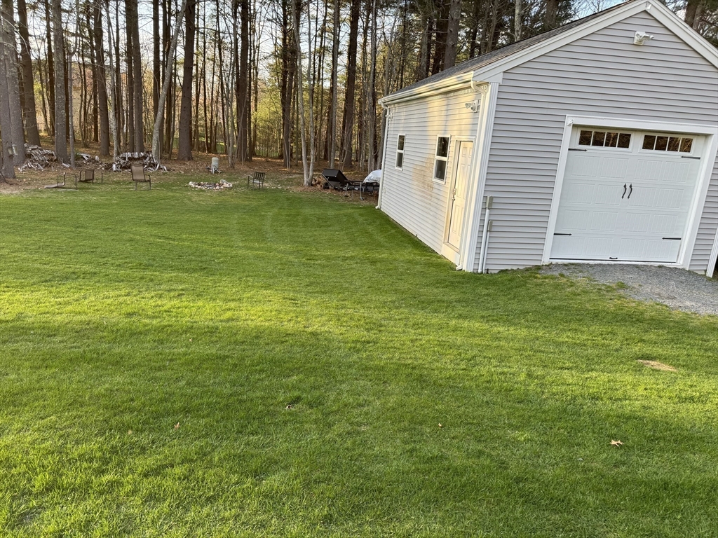 24 Reservoir Road Pembroke, MA 02359 - Photo 8 of 42 a view of a back yard of the house