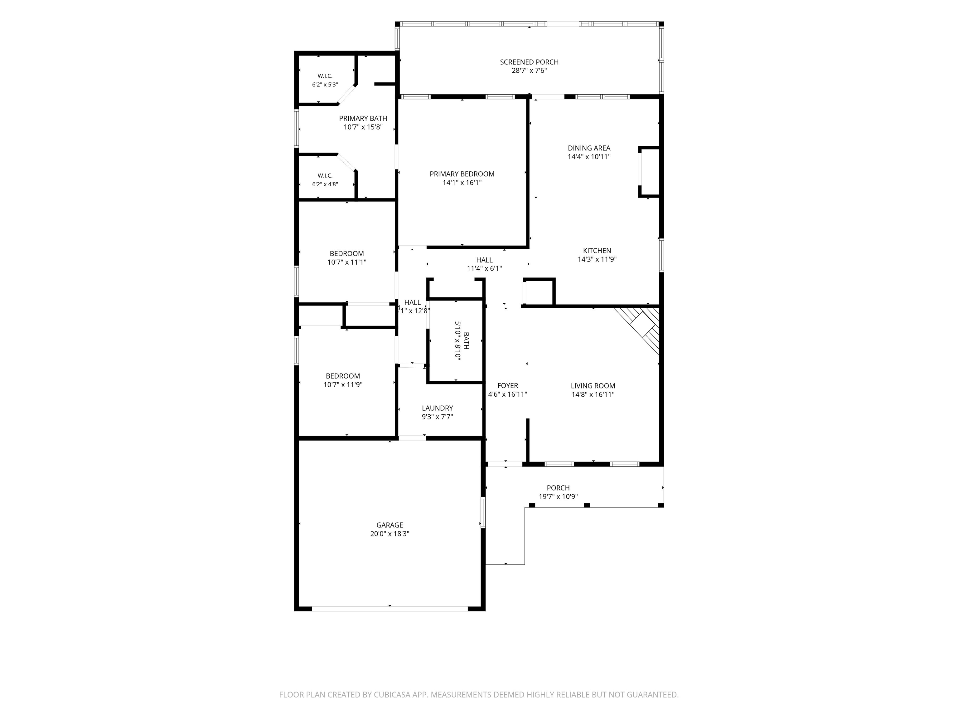 2136 Spring Grove Court Mobile, AL 36695 - Photo 38 of 38 Floor plan