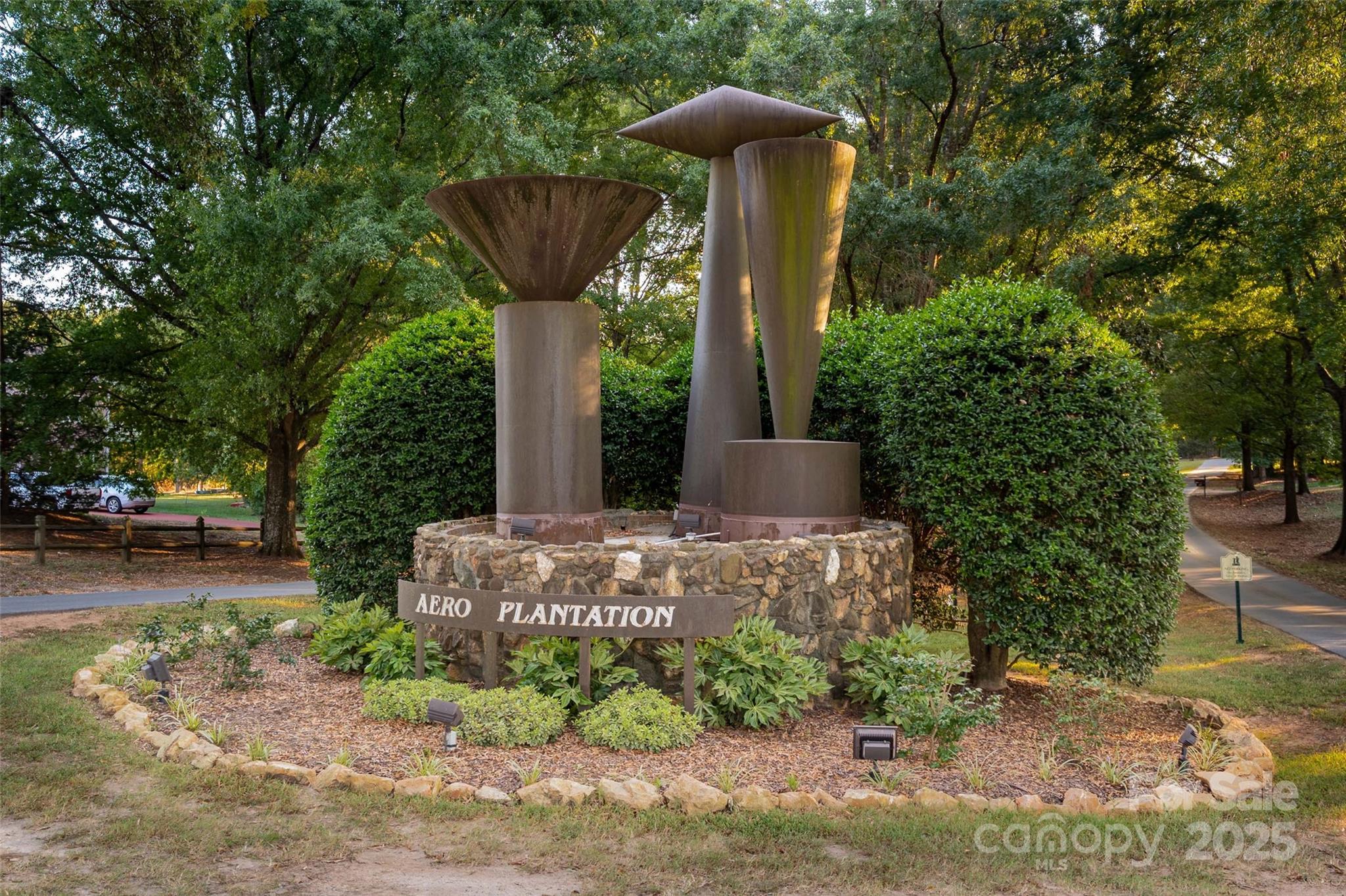 909 Baron Road Waxhaw, NC 28173 - Photo 46 of 46 a front view of a house with garden