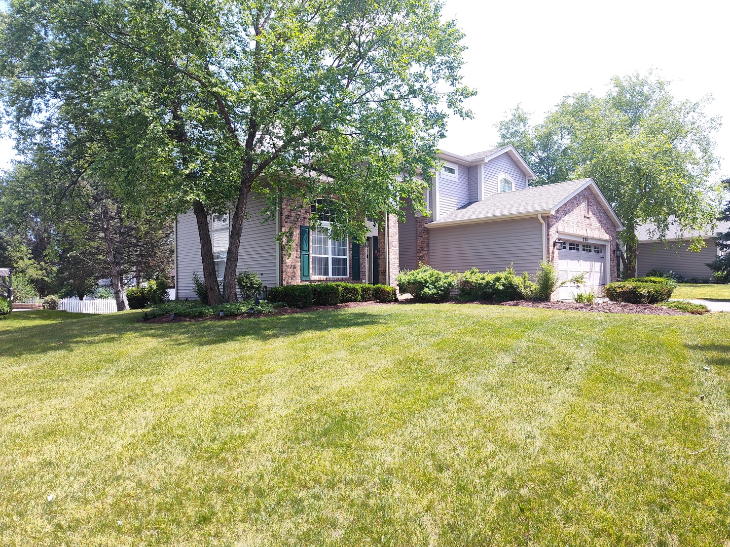 224 Willow Bend Bolingbrook, IL 60490 - Photo 2 of 41 a front view of house with yard and trees around