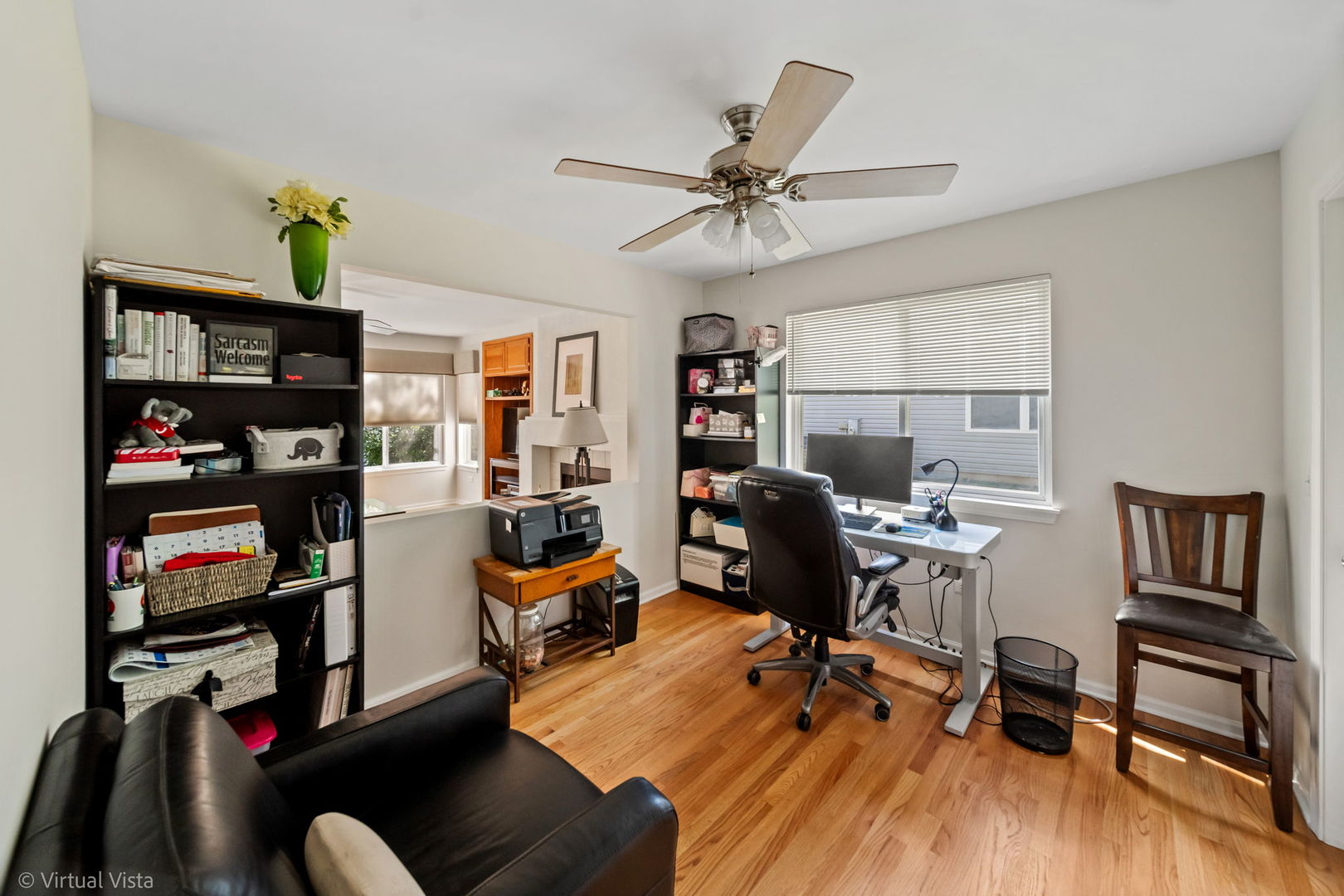 224 Willow Bend Bolingbrook, IL 60490 - Photo 21 of 41 a view of a workspace with furniture and a window