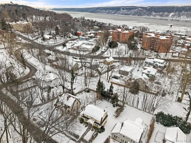 a view of city and ocean