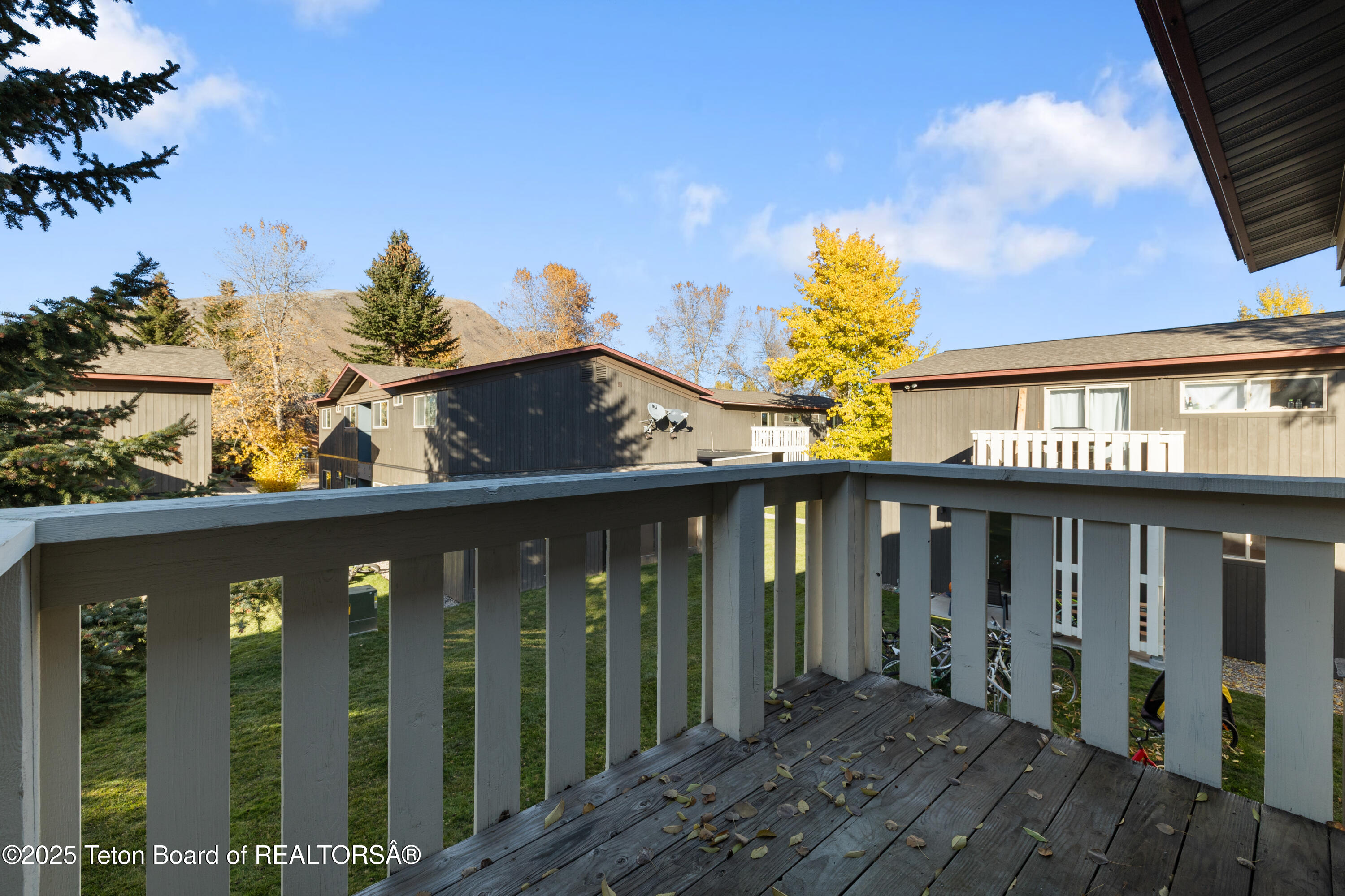 750 Powderhorn Lane, Unit K4 Jackson, WY 83001 - Photo 10 of 10 Deck View