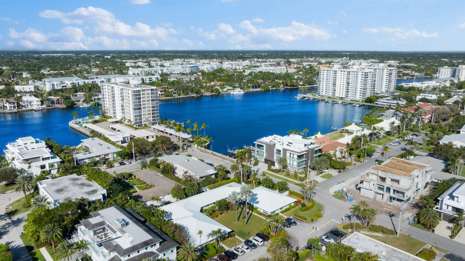 410 Venetian Drive Delray Beach, FL 33483 - Photo 6 of 28 a view of a city with an ocean view