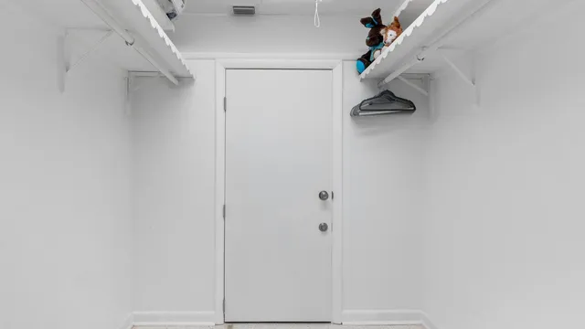 a view of walk in closet