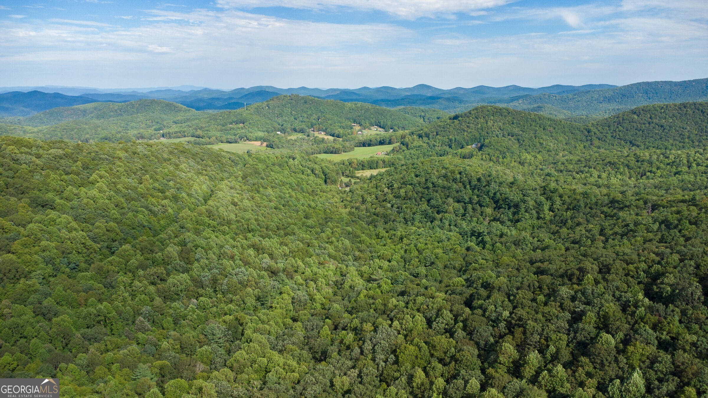 239 Glenn Elliott Road Dahlonega, GA 30533 - Photo 17 of 28 a view of a city with lush green forest