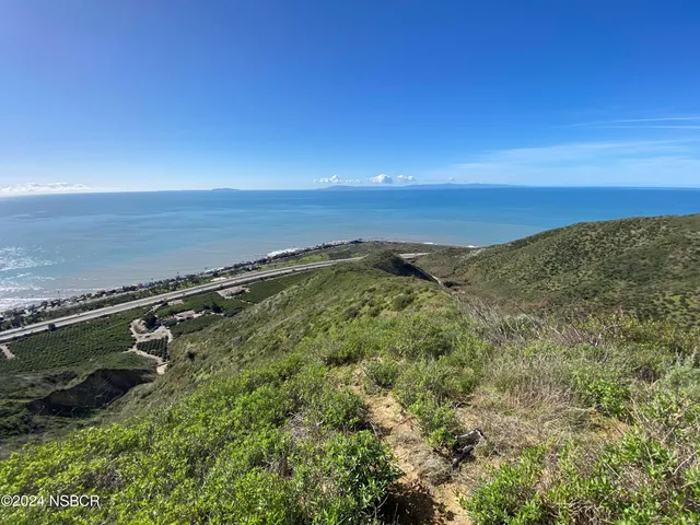 a view of an ocean and beach