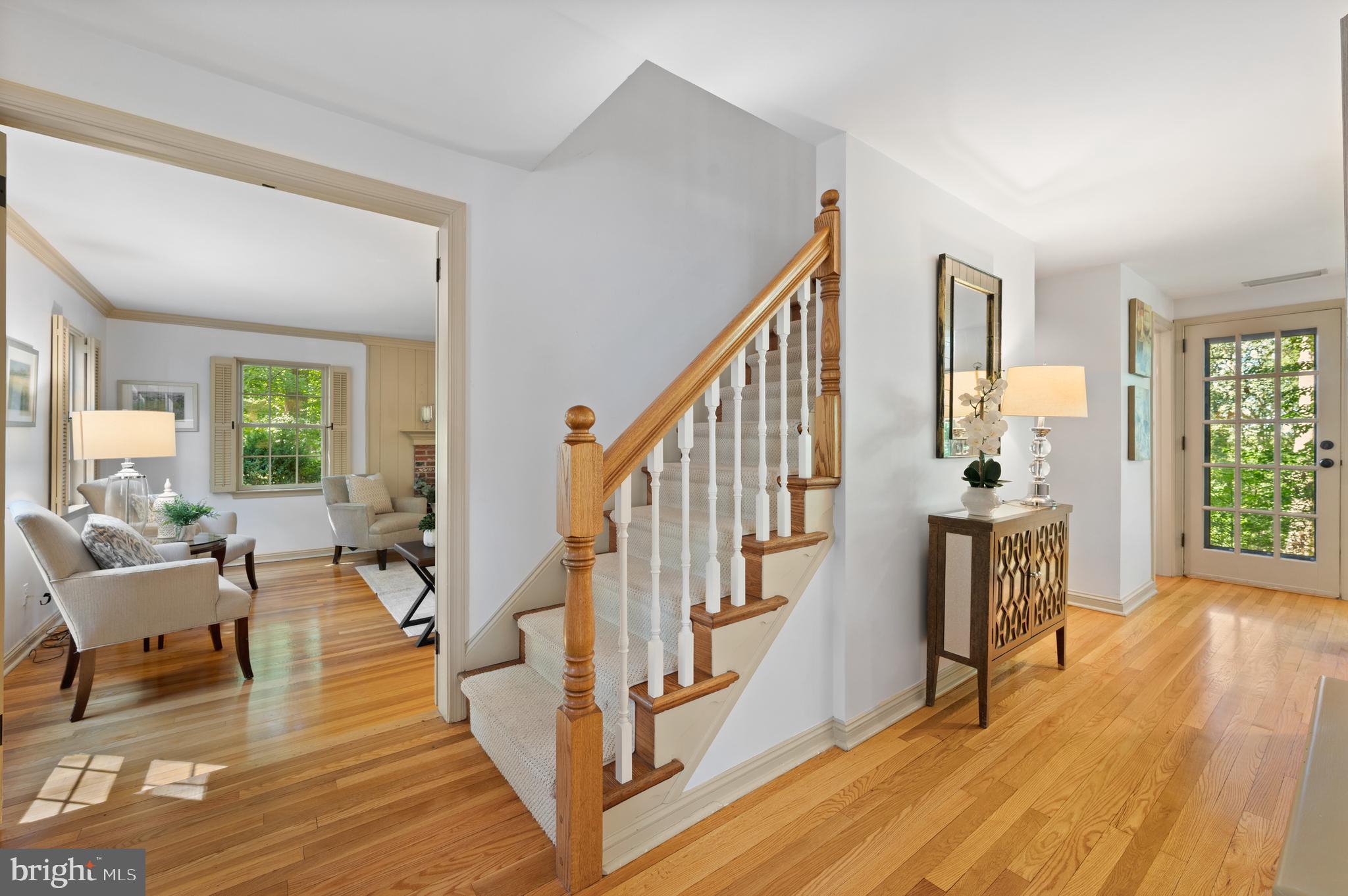 530 Bair Road Berwyn, PA 19312 - Photo 3 of 34 Inviting Front Foyer of this Center Hall Colonial