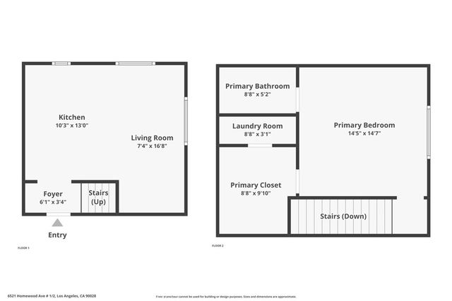 $1,689,999 | 6521 Homewood Avenue, Los Angeles, CA 90028
