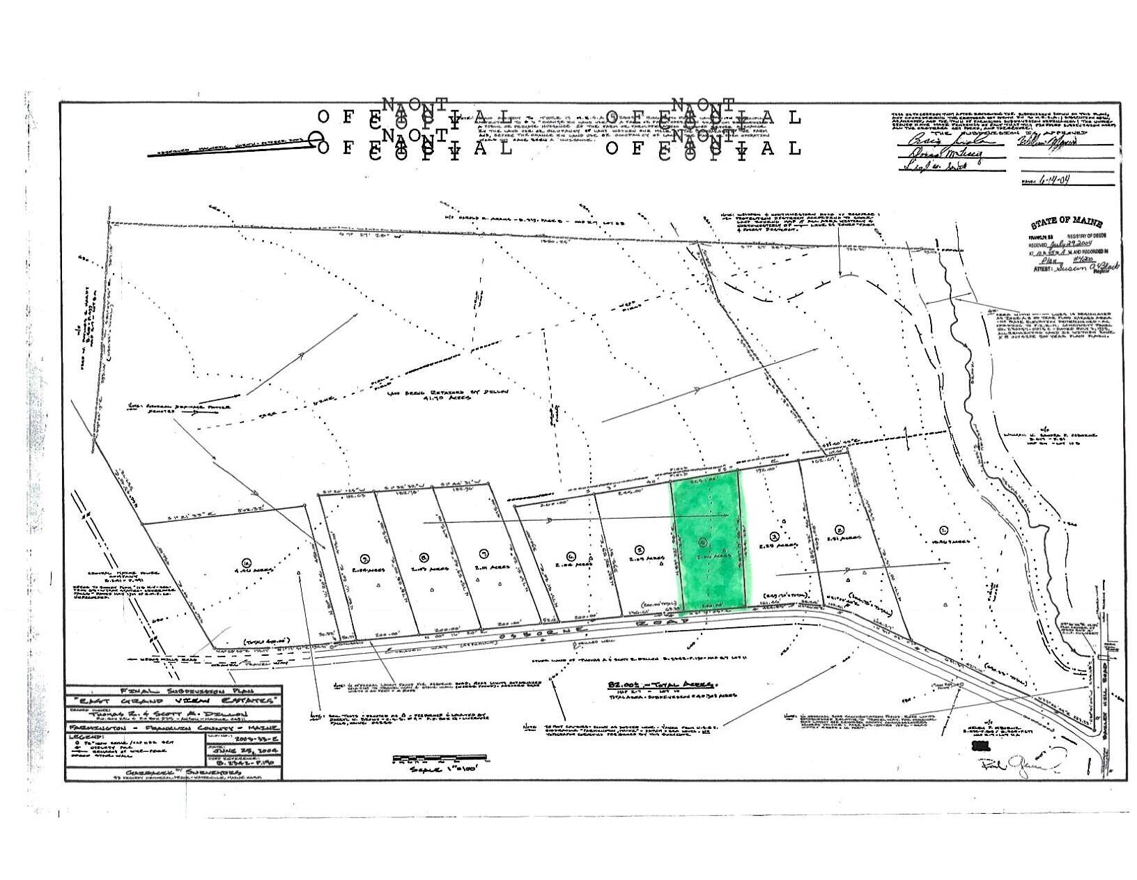 Lot 10-4 Osborne Road Farmington, ME 04938 - Photo 4 of 4 Survey