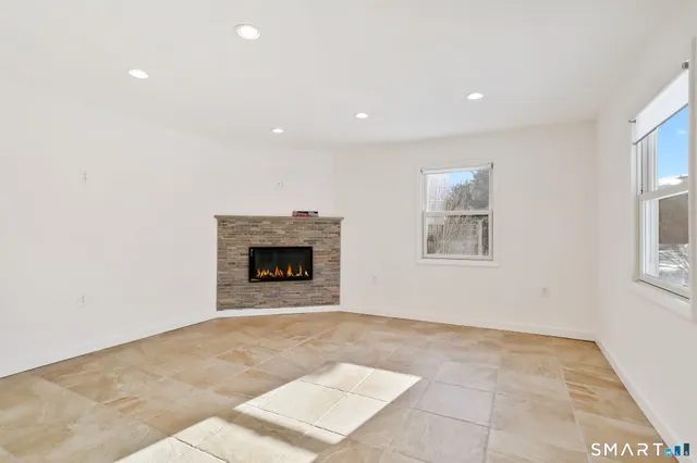 a view interior of the house and wooden floor
