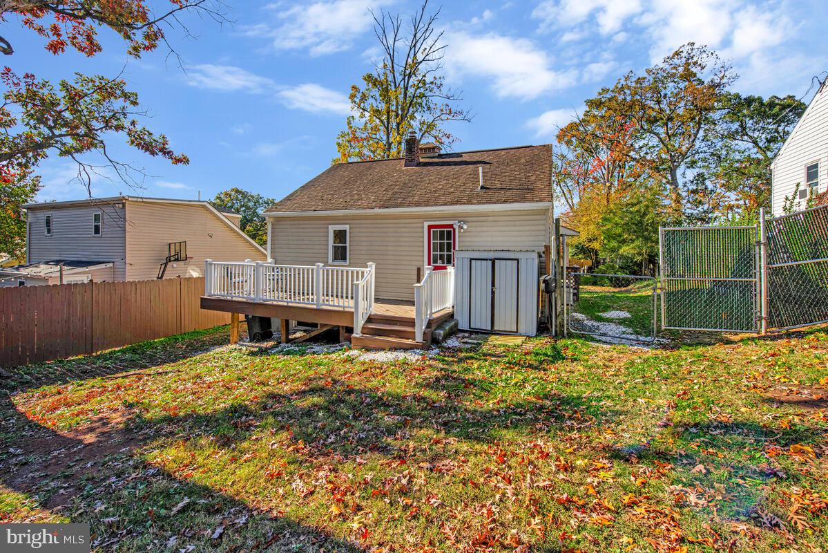 7712 Frederick Road Hyattsville, MD 20784 - Photo 29 of 30 a view of a house with a yard