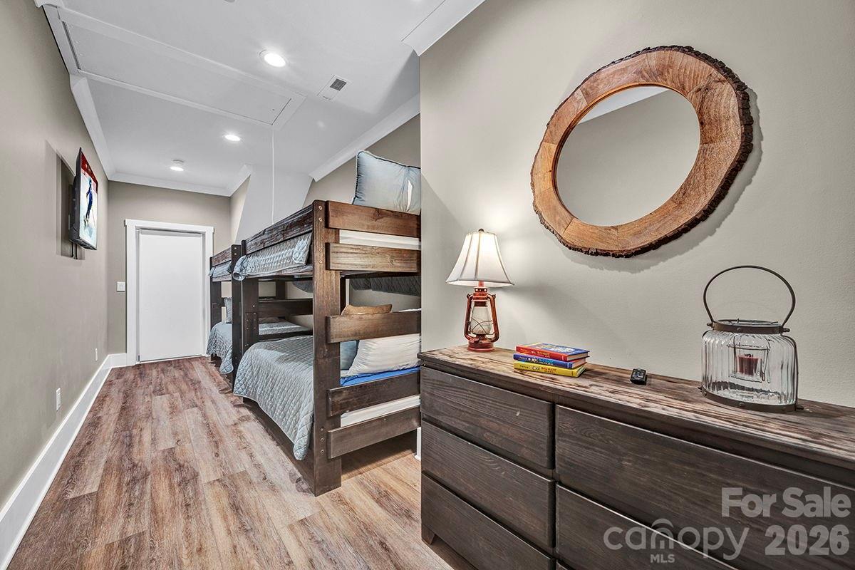 1619 Ellis Belk Road Monroe, NC 28112 - Photo 25 of 47 a bedroom with bed and a mirror